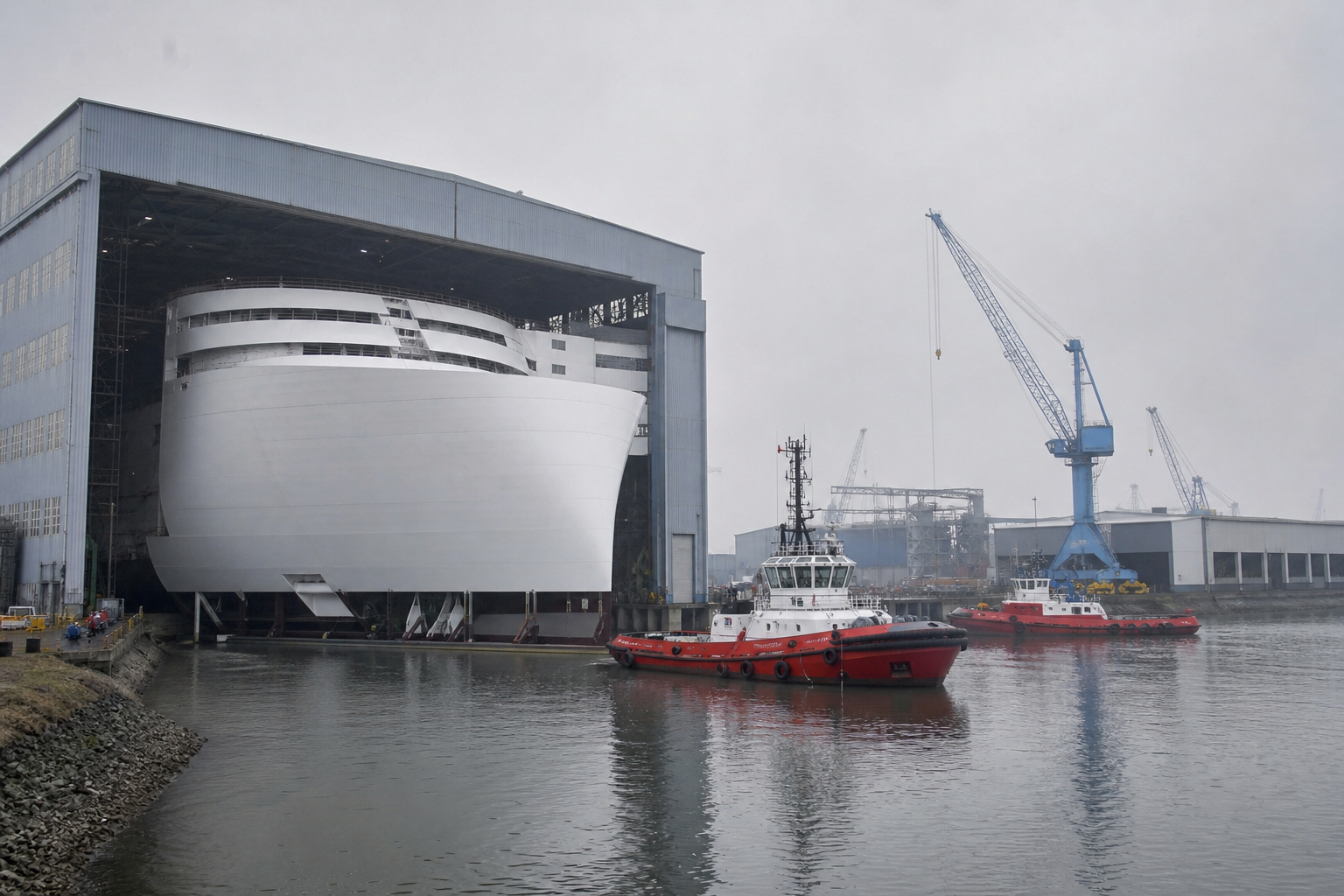Disney's Ninth Cruise Ship Just Floated Out of Its Shipyard, and a Disney World Line Vanishes Overnight