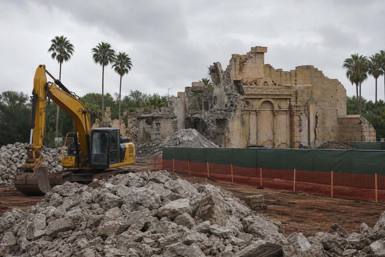 The Bulldozers Reach Mythos: Universal's Lost Continent Keeps Falling as Volcano Bay Goes Dark for the Winter