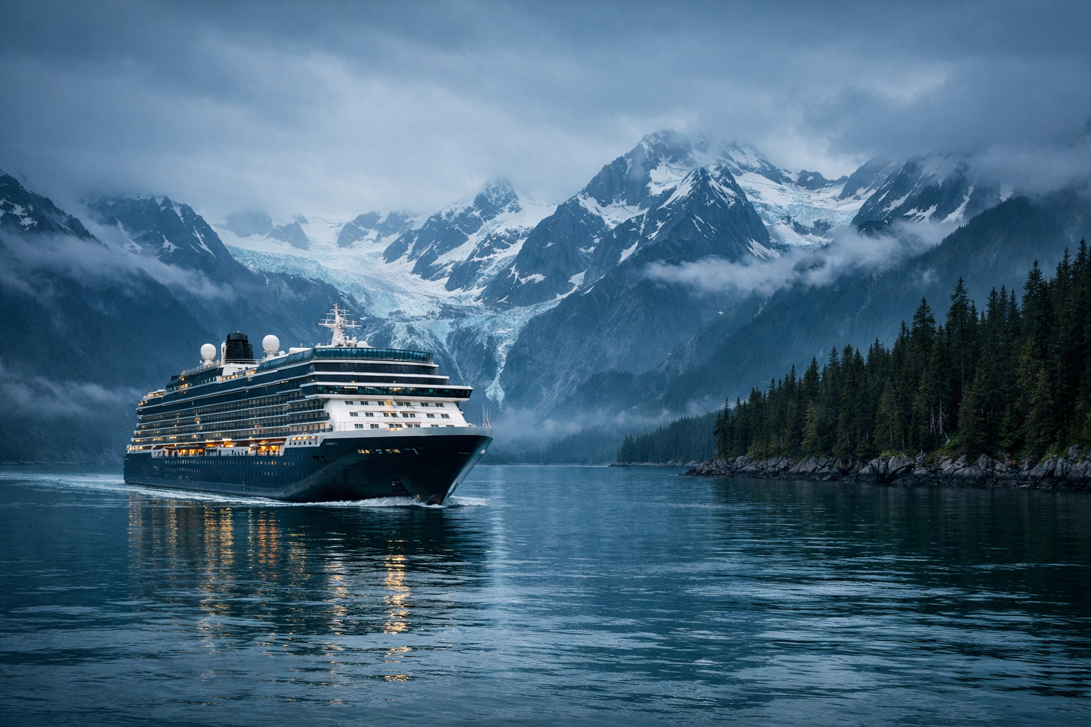Alaska Has Never Seen a Cruise Ship Quite Like This One