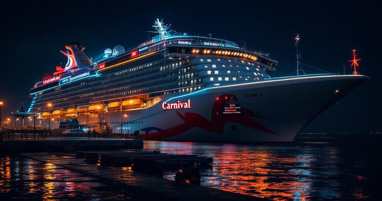 Carnival Cruise Ship Got Stuck at Port Overnight After EVERY Computer System Went Down