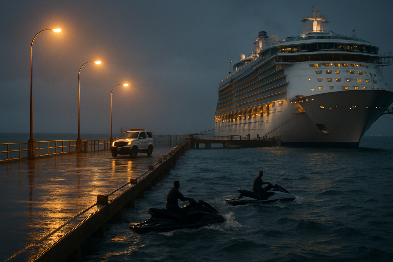 Cruises security tested after Royal Caribbean jump case