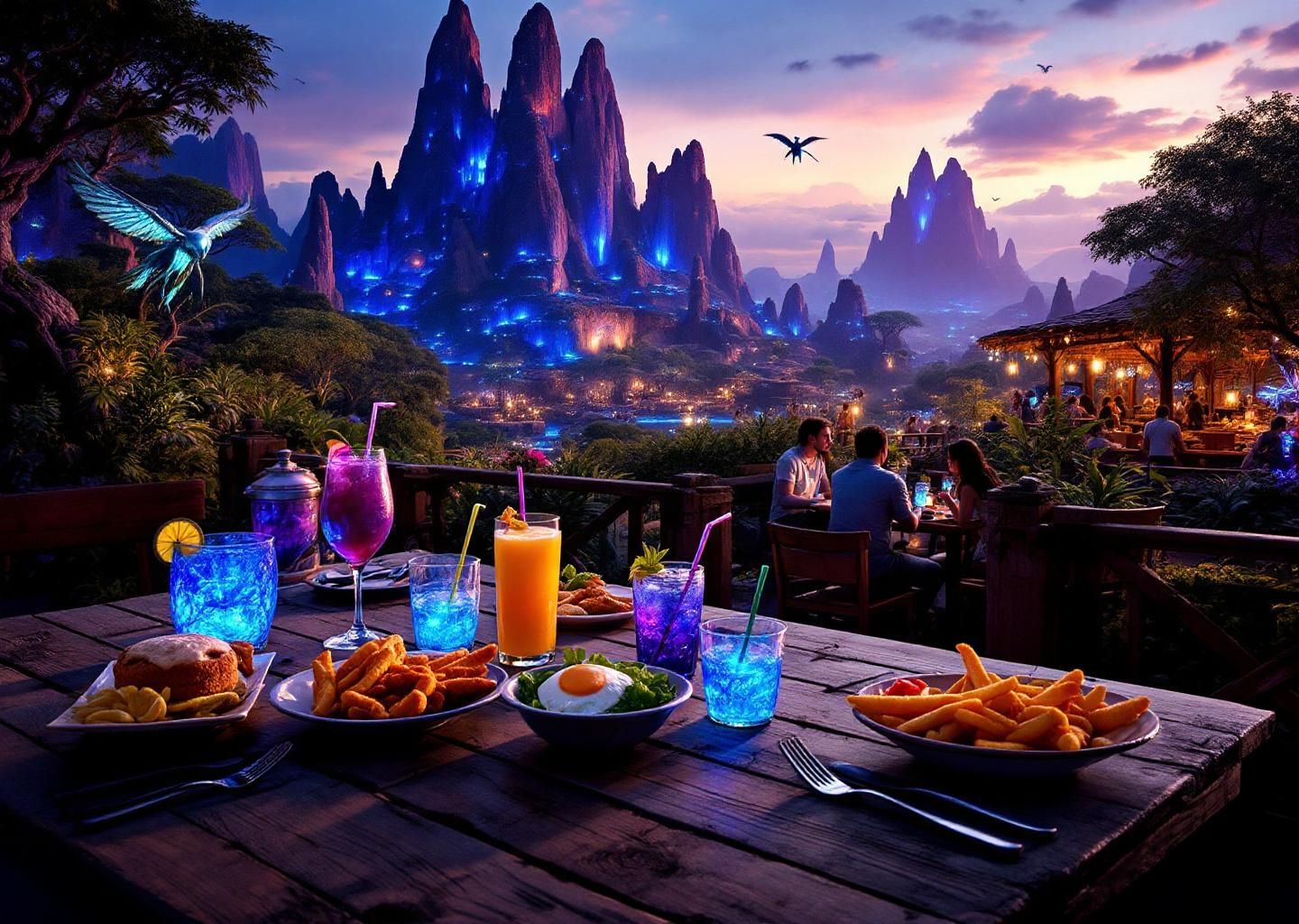 Disney World Just Launched Special Avatar: Fire & Ash Experiences—And You Can Get a Glowing Drink in Pandora