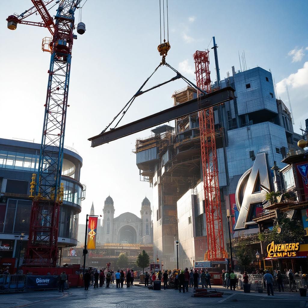 Disneyland Just Hit a MAJOR Construction Milestone on Two New Marvel Rides—And Cast Members Are Already Part of History
