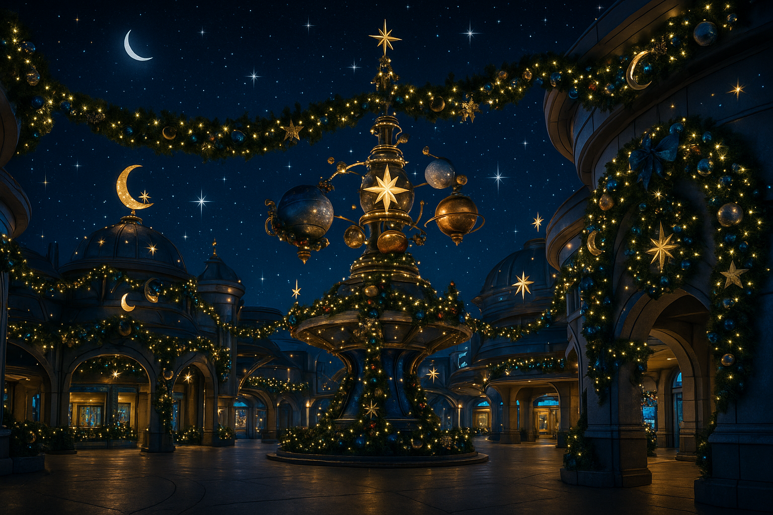 Epic Universe Just Revealed Its Christmas Decorations—And This Park’s First Holiday Season Looks UNREAL