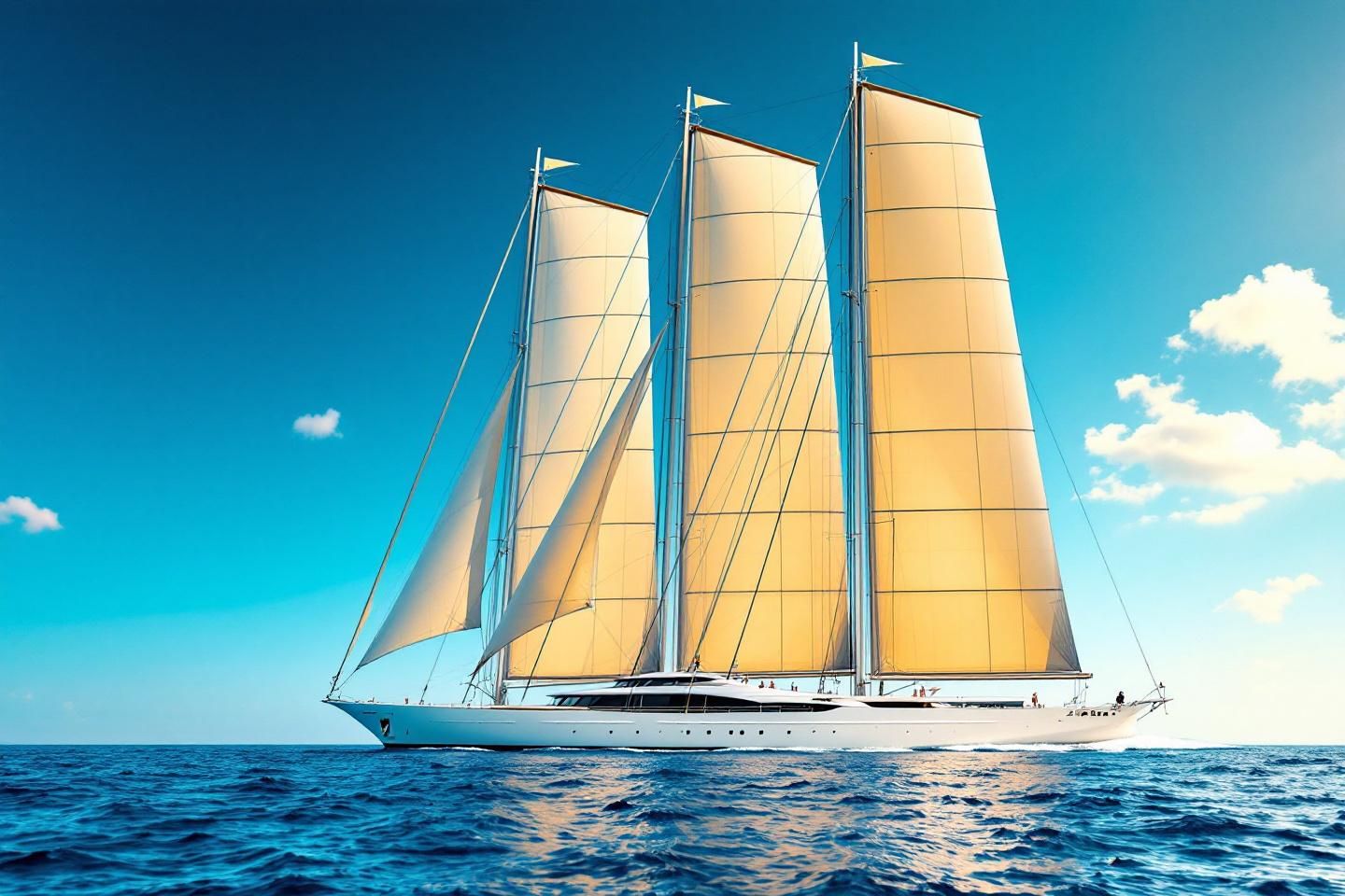 The World's Largest Sailing Yacht Just Set Sail — and It Runs Mostly on Wind
