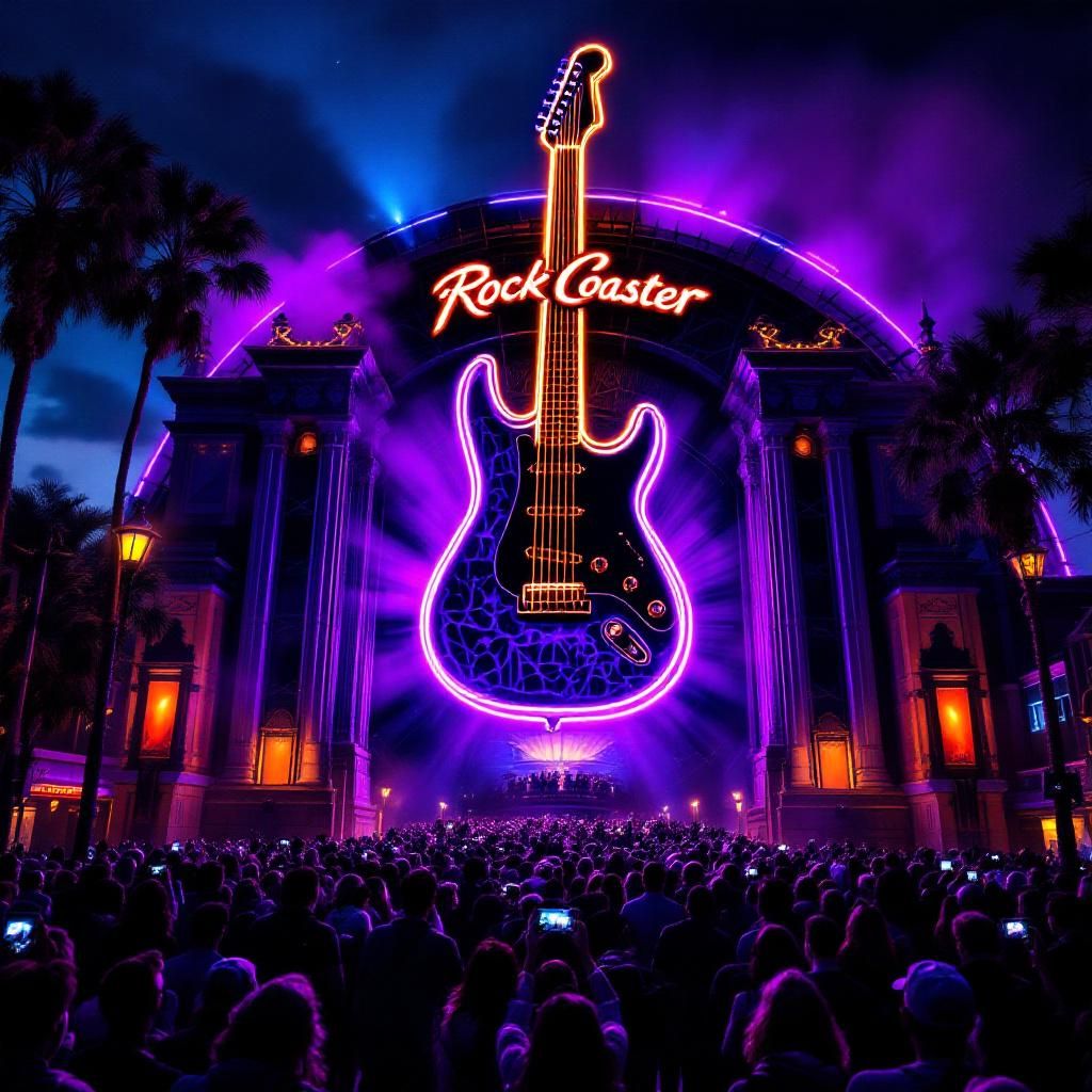 Rock ‘n’ Roller Coaster Just Closed for Good—And Guests Showed Up in the THOUSANDS to Say Goodbye