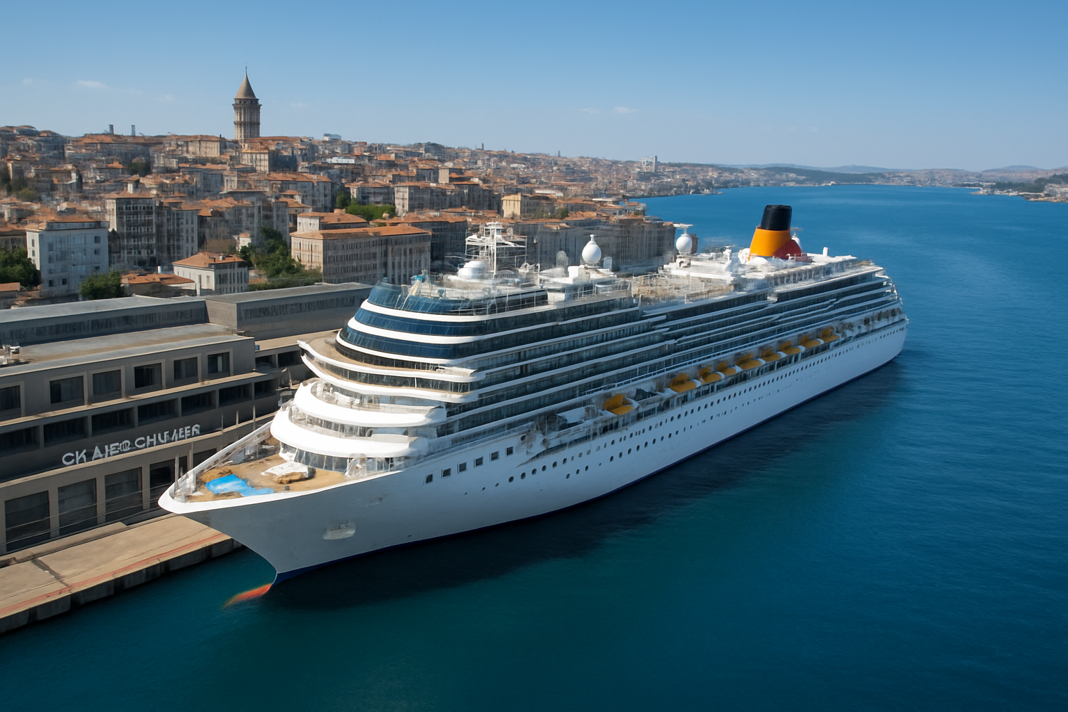 Saudi-Flagged Aroya Cruises Sails Into Istanbul for Debut Mediterranean Season