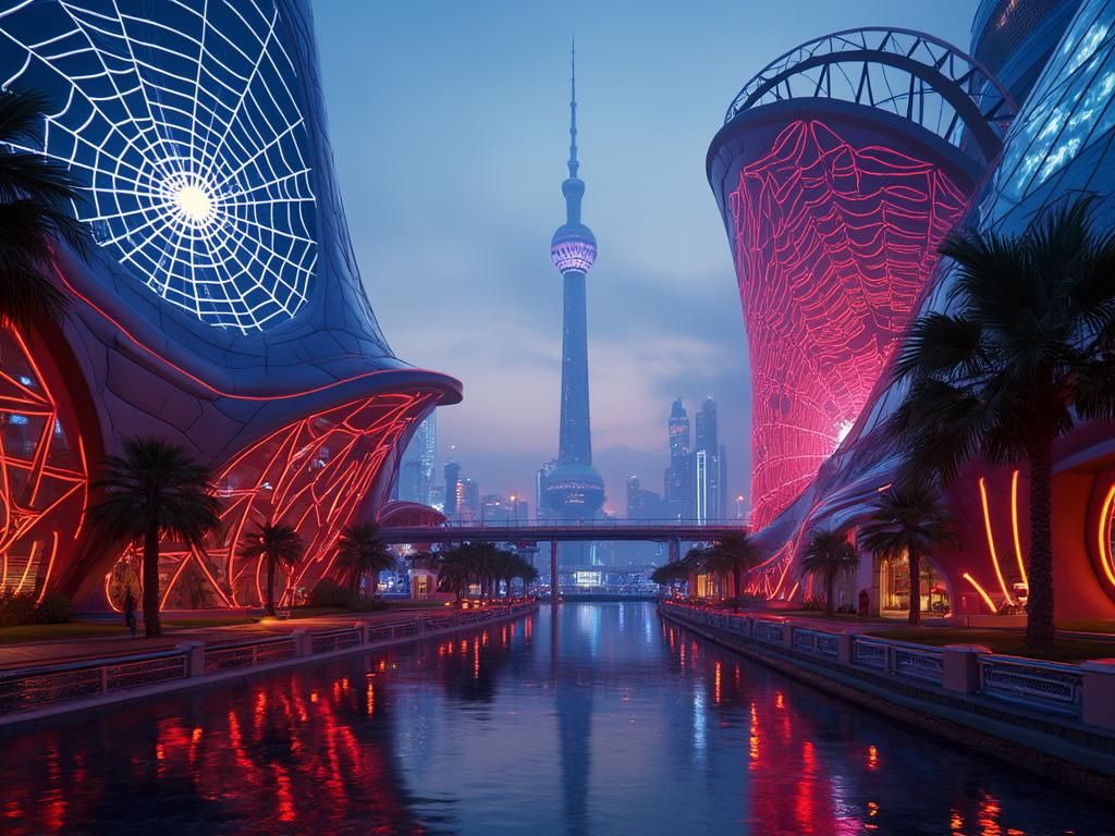 Shanghai Disneyland Swings Into Action With New Spider-Man Themed Land