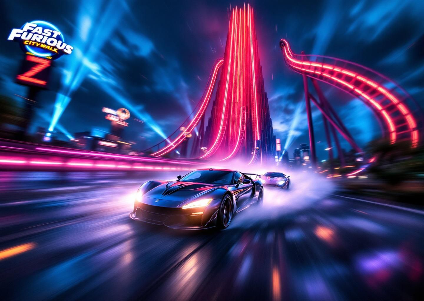 Universal Just Announced Its Next Blockbuster Coaster—And It’ll Launch You 17 Stories Above CityWalk While Drifting at Full Speed