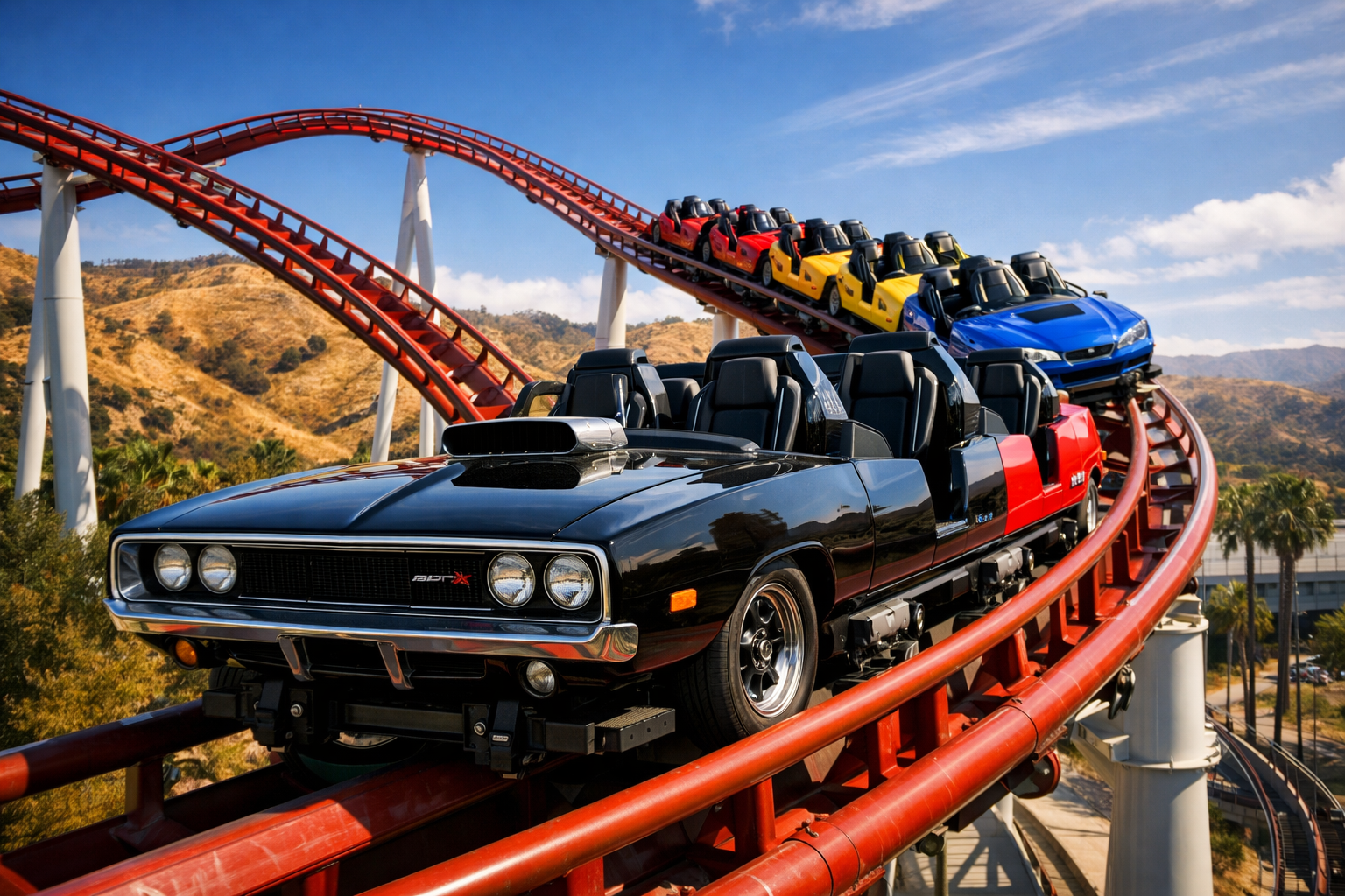 Universal Just Showed Off the Fast & Furious Coaster Cars—And They Look Absolutely Wild