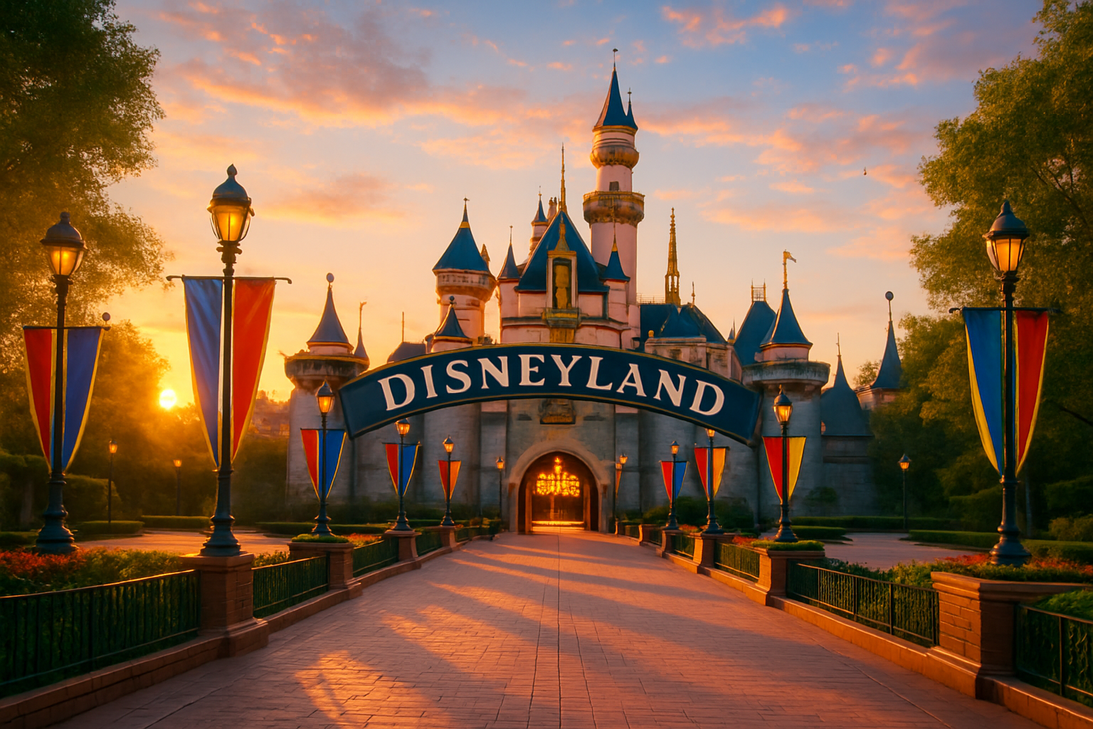 Which rides to rope drop at Disneyland for the best experience