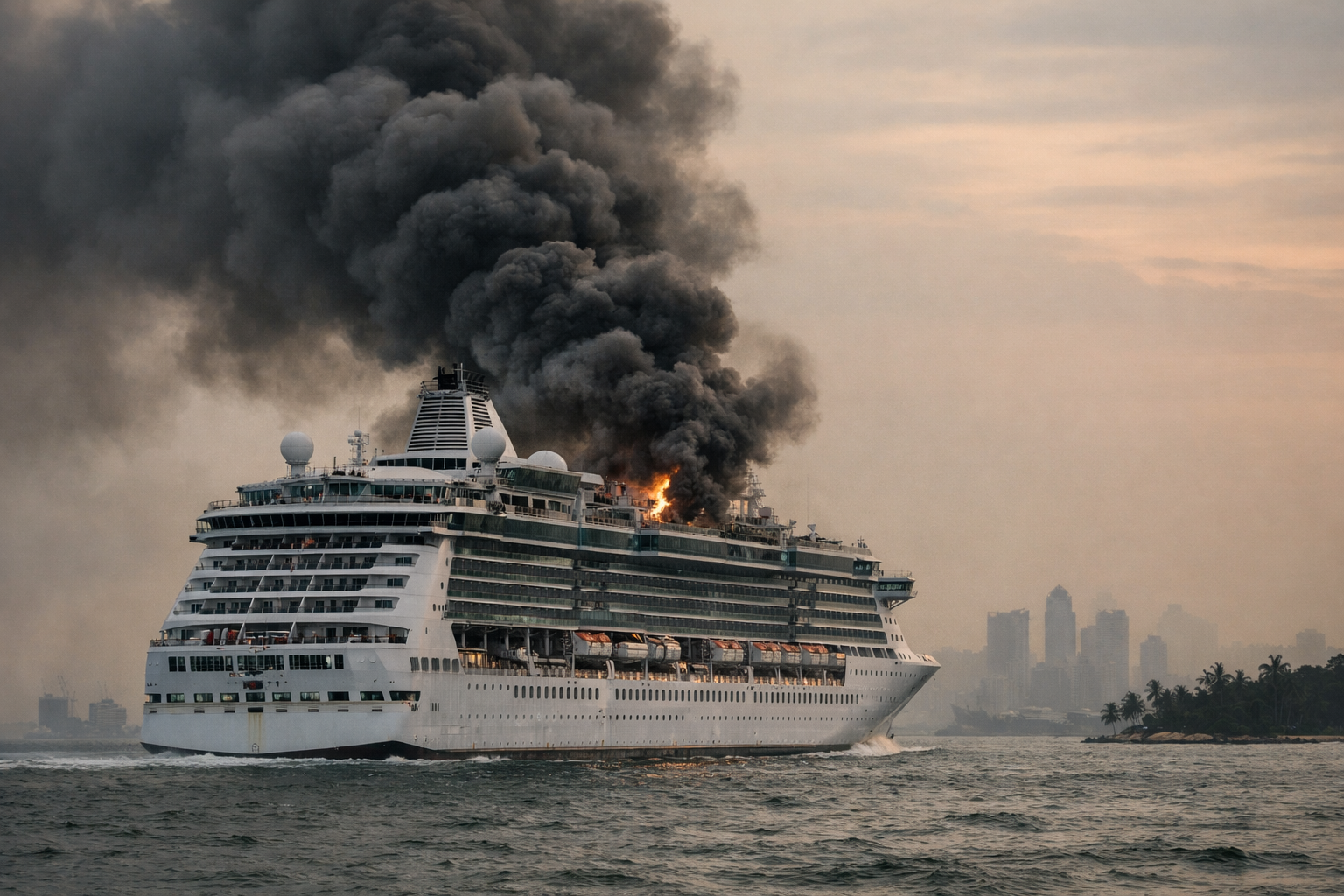 A Crew Member Is Dead and Passengers Were Evacuated After a Fire Broke Out on This Cruise Ship